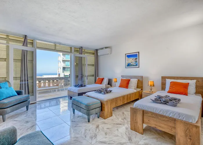 Luxury Sea Views Heart Of St Julians San Julián