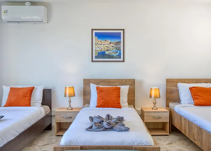 Luxury Sea Views Heart Of St Julians Villa