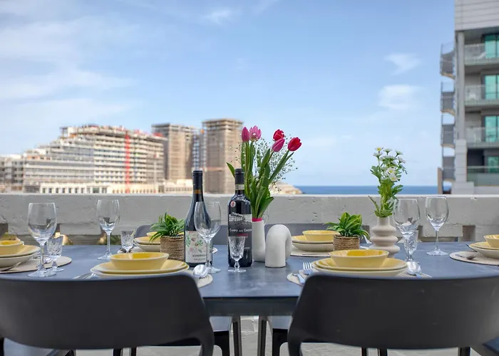 Luxury Sea Views Heart Of St Julians Villa San Julián